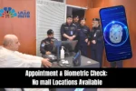 Appointment & Biometric Check: No mall Locations Available