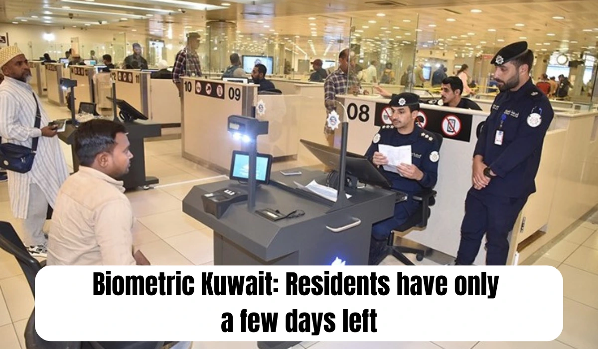 Biometric Kuwait: Residents have only a few days left